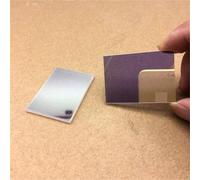 Répartiteur de plaque de verre à prisme optique 50 x 50 mm - Rapport de division 50/50 pour applications de lumière visible