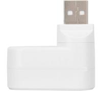 Répartiteur de port USB, hub USB pour ordinateur portable, mini adaptateur rotatif USB 2.0 pour PC, ordinateur portable, blanc