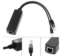 Répartiteur de puissance Ethernet, 2,5 kv RJ45 POE, 48V à 5V, Module d'alimentation Micro USB, transport d'éléments de caméra portative