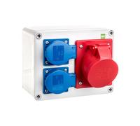 Répartiteur de puissance RS 2x2P+Z, 3P+N+Z 16A encastré 6203-00