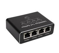 Répartiteur de Réseau de Commutateur D'Ethernet pour Le Chat 6 7 8 Câbles, Adaptateur de Réseau Portatif D'USB 1 à 4 Diviseur D'Ethernet, Diviseur à Grande Vitesse de LAN de