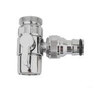 Répartiteur de robinet, 1 à 2 adaptateurs d'eau pour tuyau d'arrosage, lavabo, évier de cuisine, distributeur en Y, fixation de machine à laver