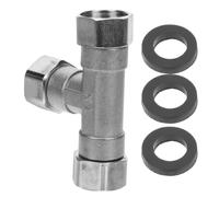 Répartiteur de Robinet en Acier Inoxydable 3 Voies, Raccord 1/2