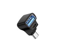 Répartiteur de type C efficace avec interfaces de type USB 20 Gbps taux de transfert et projection 8K pour concentrateurs USB à deux ports