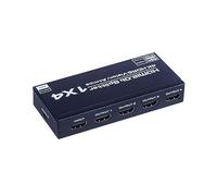 Répartiteur d'écran HDMI 2.0 1 entrée 4 sorties 4K 60 Hz HDMI Splitter NATEFEMIN