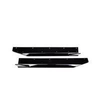 Répartiteur Diffuseur D'extension Becquet Jupe Latérale pour Ford pour Mustang S650 pour GT pour Dark pour Cheval pour EcoBoost 2024 Voiture Jupes Latérales(Glossy Black)