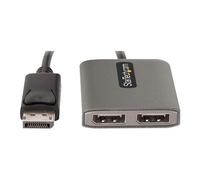 Startech.com 2-port displayport mst hub, dual 4k 60hz, dp to 2x displa