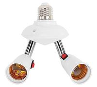 Répartiteur E27 2/3 / 4/5 têtes d ' ampoule LED, de lumière LED réglable, adaptateur de prise, de convertisseur, accessoire d ' éclairage, convertisseur de douille de lumière, adaptateur