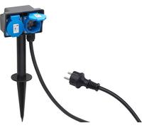 Répartiteur électrique - MEISTER - 7430950 - 2 prises - câble 1,4 m H07RN-F 1,5 mm² - IP44 16 A