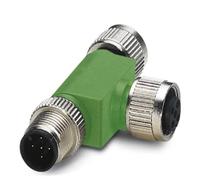 Répartiteur en T Phoenix Contact SAC-5P-M12T/2XM12 VP 1541186 Contenu: 1 pc(s)