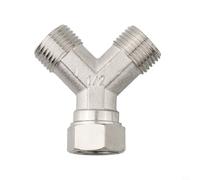 Répartiteur en Y en cuivre pour ligne d'alimentation en eau de 1,27 cm pour soutenir le lave-vaisselle et la machine à laver ensemble dans un usage résidentiel