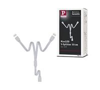 Répartiteur en Y Paulmann MaxLED 30 cm, blanc | Système d'enfichage simple pour le montage, puissance Max. 144 W, pour rubans LED MaxLED