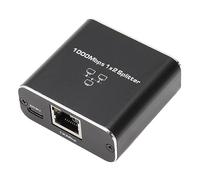 Répartiteur Ethernet 1 à 2, Adaptateur Répartiteur Ethernet RJ45, Répartiteur Internet Réseau Gigabit LAN, Compatible avec Le Câble Cat5 Cat5e Cat6 Cat7, pour Deux Appareils pour