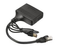 Répartiteur Ethernet 1 à 3, Haute Vitesse 1000 Mbps 3 Appareils Réseau simultané Répartiteur de Port Ethernet Répartiteur de Câble Ethernet 1000 Mbps Connecteur D'extension pour