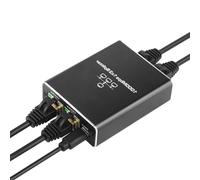 Répartiteur Ethernet 1 vers 2/3/4 haute vitesse 1000 Mbps convertisseur adaptateur pour routeurs écran d'ordinateur avec cordon d'alimentation USB
