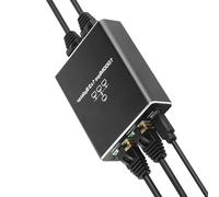 Répartiteur Ethernet 1 vers 2/3/4 haute vitesse 1000 Mbps convertisseur adaptateur pour routeurs écran d'ordinateur avec cordon d'alimentation USB
