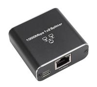 Répartiteur Ethernet 1000 Mbps RJ45, Type C Flexibilité à Double Port Portée étendue Connexion Simultanée Expansion Facile du Réseau Applications Polyvalentes