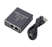 Répartiteur Ethernet haute vitesse 1 vers 2/3/4 RJ45 pour transfert de données rapide 2/3/4 appareils simultanément en réseau