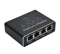 Répartiteur Ethernet LYEAA 1 à 2/1 à 3/1 à 4 avec câble d'alimentation USB Répartiteur Ethernet Gigabit 1000 Mbps Répartiteur réseau pour câble Cat5 Cat5e Cat6 Cat7 Cat8
