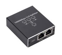 Répartiteur Ethernet LYEAA 1 à 2/1 à 3/1 à 4 avec câble d'alimentation USB Répartiteur Ethernet Gigabit 1000 Mbps Répartiteur réseau RJ45 pour routeur de câble Cat5/5e/6/7/8