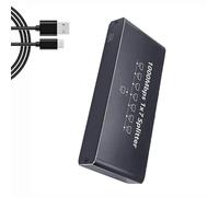 Répartiteur Ethernet RJ45 à 7 ports Gigabit pour connexion de plusieurs appareils avec vitesse de 1000 Mbps