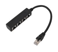 Répartiteur Ethernet RJ45, Adaptateur Réseau 1 à 4 Ports, Adaptateur Répartiteur RJ45 Haute Vitesse 100 Mbps, Répartiteur de Câble Ethernet pour Tous Les Réseaux, Maisons et
