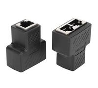 Répartiteur Ethernet Transfert de Données Physique Séparateur de Câble Ethernet RJ45 1 à 2 Voies Routeur TV Box Caméra Vidéo économie de Coûts