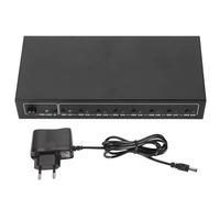 Répartiteur FT18 Spdif 1x8, Répartiteur Audio Optique Numérique Prenant en Charge Le Signal SPDIF/TosLink 1 Entrée 8 Sorties, Prenant en Charge LPCM2.0/DTS/AC3. (Prise UE)