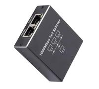 Répartiteur Gigabit Ethernet 1 In 2 3 4 Out RJ45 Port 1000 Mbps Vitesse rapide Répartiteur réseau stable pour Ethernet domestique et bureau