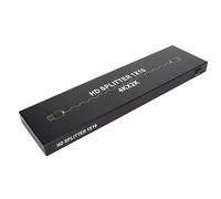Répartiteur HDMI 1 en 10 Sorties, Répartiteur HDMI 4K pour 10 Moniteurs Dupliqués ou Miroir Uniquement, Répartiteur HDMI 1x10 Amplificateur 1 à 10 pour PC (Réglementation