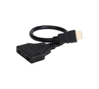 Répartiteur HDMI 1 entree 2 sorties, HDMI splitter 1 in 2 out, doubleur HDMI, multiprise HDMI, double HDMI, multi HDMI, hub HDMI, Permet de diviser Un Signal vidéo numérique