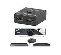 Auvisio Switch et répartiteur avec 2 ports HDMI 2.0