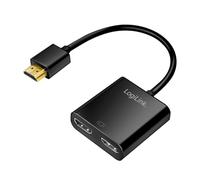 Répartiteur HDMI 2 Ports avec résolution UHD (4K/60 Hz), HDCP 2.2, répartiteur d'un Signal sur 2 appareils avec Scanner Descendant (pour moniteurs de différentes résolutions)