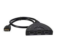 Répartiteur HDMI 3 En 1 Sortie, Commutateur HDMI, Répartiteur De Commutateur HDMI à 3 Ports Commutateur Automatique, 3 Ports HDMI Multi-affichage Auto Switch Hub Box Splitter 1080P HD TV Adapter