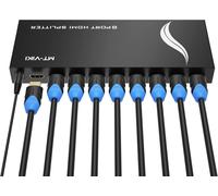 Répartiteur Hdmi 4K 1 Entrée 8 Sorties, 1 À 8 Répartiteur Hdtv Cctv 3D Prend En Charge Edid Hdcp[Z2293]