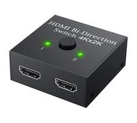 Répartiteur HDMI 4K à 2 Ports Bi-directionnel commutateur 1x2 ou 2x1 1080P pour projecteur Xgimi Halo Plus -Visiodirect-