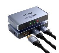 Répartiteur HDMI 8 K @ 60 Hz/4 K @ 120 Hz 1 en 2 Sorties, répartiteur HDMI MT-VIKI Double écran, Duplication/Miroir 40 Gbps HDCP2.3 HDMI 2.1 EDID (Non bidirectionnel)