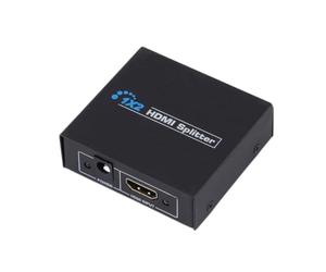 Répartiteur HDMI, amplificateur HDMI 1 entrée et 2 sorties, hub distributeur alimenté par AC prend en charge HDCP 1.3, résolution 3D Ultra HD 2K 1080p compatible avec Xbox, PS4, lecteur Blu-Ray