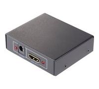 Répartiteur HDMI SpeaKa Professional 2 ports noir