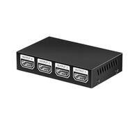 Répartiteur HDMI un à deux 4K60Hz répartiteur d'écran haute définition 1 en 2 sorties affichage simultané double écran(HDMI1.4 Splitter 1x4 4K30Hz)