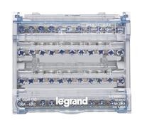 répartiteur modulaire - 4 pôles - 100a - 6 modules - legrand 400406
