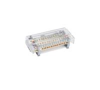 Répartiteur modulaire 4P Moblock 160A - 14 départs - 1x50 + 4x35 + 9x16mm² - MOREK