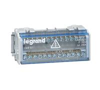 répartiteur modulaire 40a 2 poles 6 modules