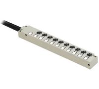 Répartiteur passif 10 voies M8 filetage métal Weidmüller SAI-10-F 3P M8 L 10M 1828650000 1 pc(s)