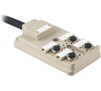 Répartiteur passif 4 voies M12 filetage métal Weidmüller SAI-4-F 4P PUR 20M 9456230000 1 pc(s)