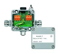 Répartiteur passif connecteur standard PROFIBUS-DP sans terminaison de bus Weidmüller FBCON DP M12 1WAY 8564350000 1 pc(s)