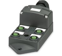Répartiteur passif M12 filetage en plastique Phoenix Contact SACB-4/ 4-L-C SCO P 1452806 1 pc(s)
