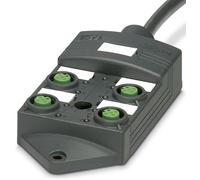 Répartiteur passif M12 filetage en plastique Phoenix Contact SACB-4/ 8-L-10,0PUR SCO P 1452615 1 pc(s)