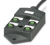 Répartiteur passif M12 filetage en plastique Phoenix Contact SACB-4/ 8-L- 5,0PUR SCO P 1452602 1 pc(s)