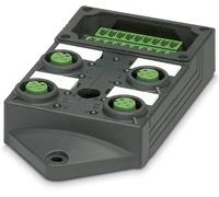 Répartiteur passif M12 filetage en plastique Phoenix Contact SACB-4/ 8-L-C GG SCO P 1452877 1 pc(s)